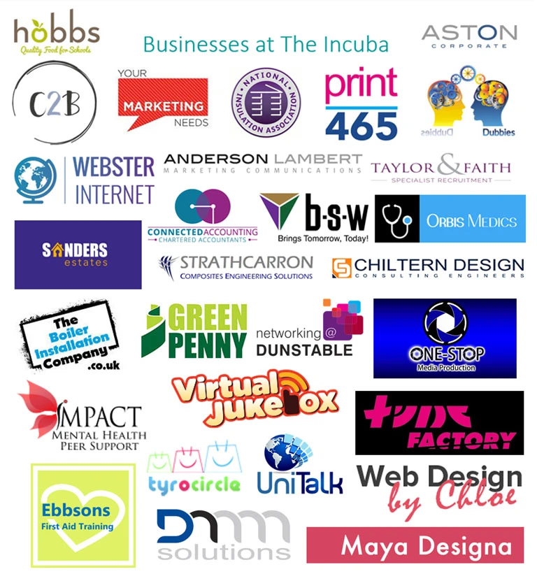 Businesses at The Incuba